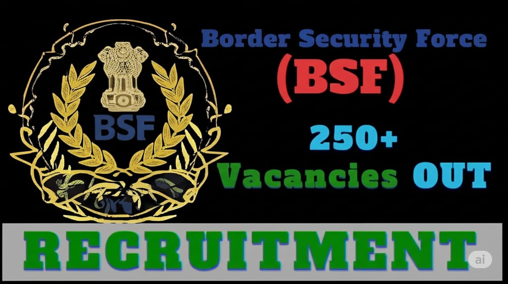 BSF Recruitment 2025–कांस्टेबल और हेड कांस्टेबल 123 पद BSF Recruitment 2025–कांस्टेबल और हेड कांस्टेबल 123 पद
