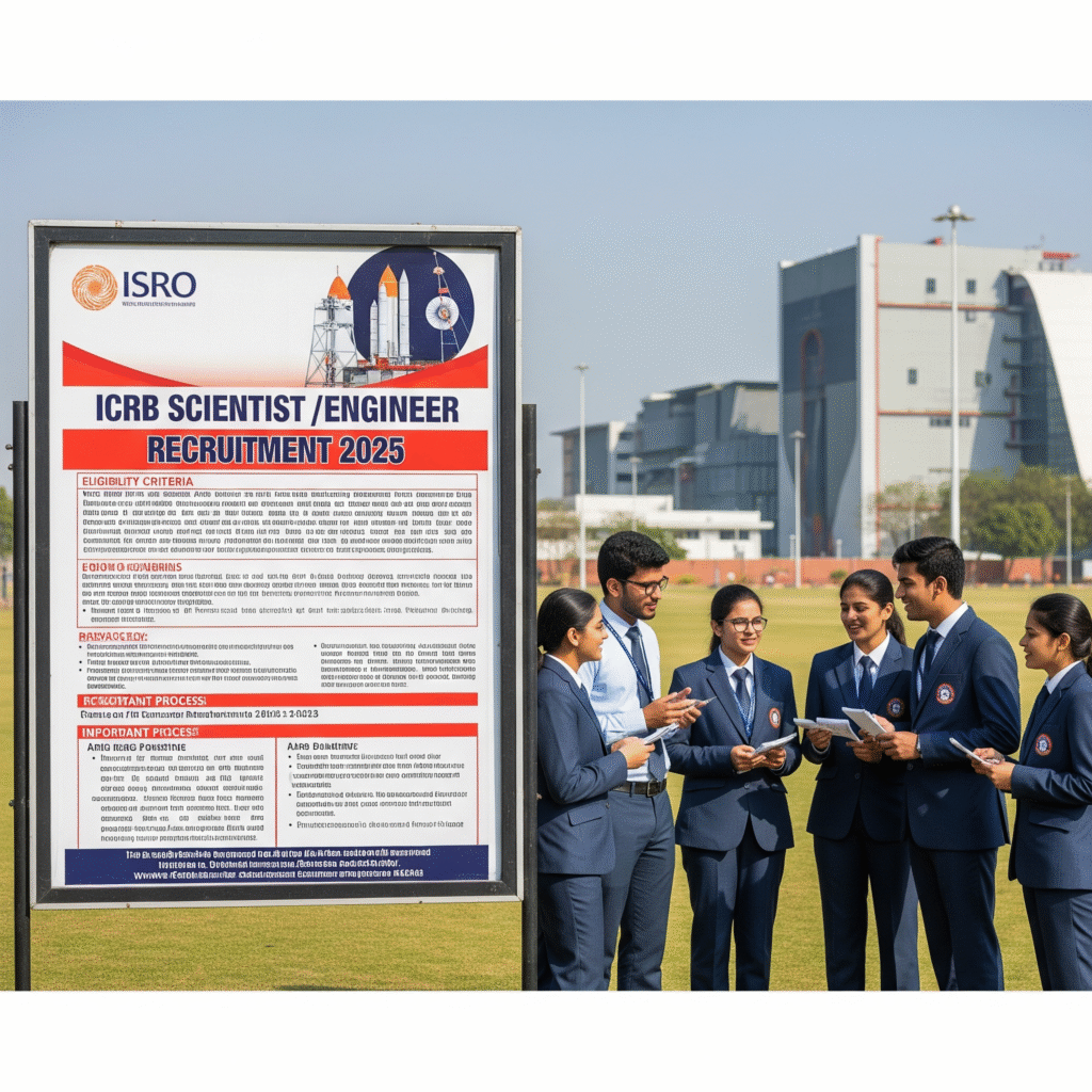 ISRO ICRB Scientist/Engineer Recruitment 2025
