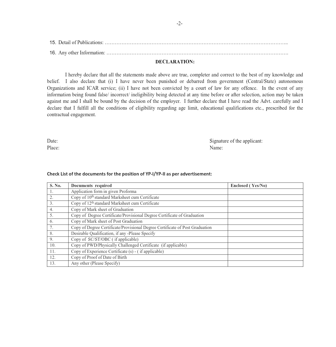 Official Notification Official Notification