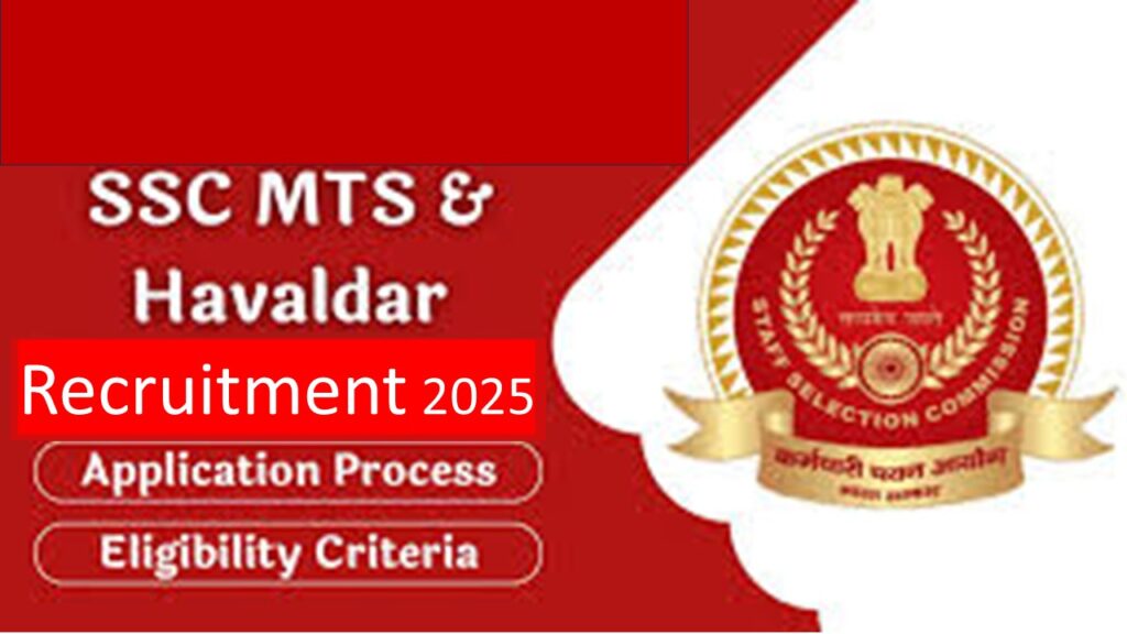 SSC Multi-Tasking Posts Recruitment 2025