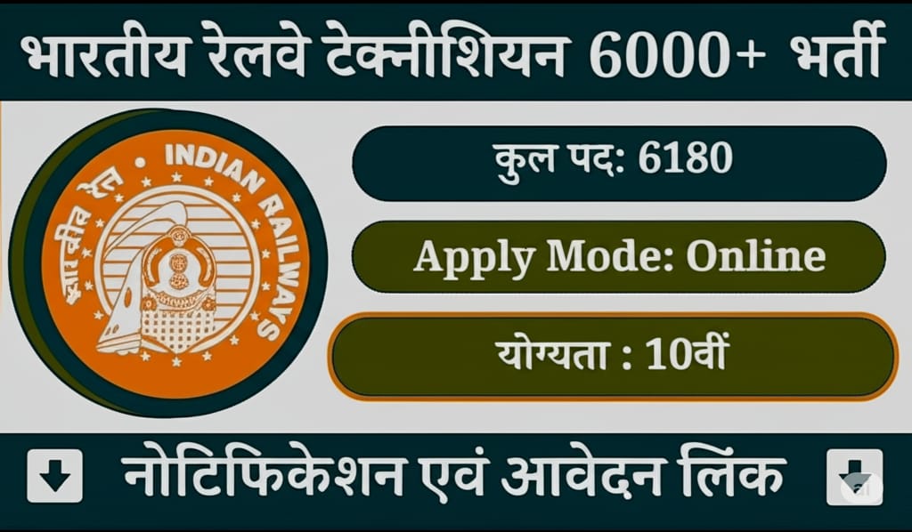 RRB Technician Recruitment 2025 RRB Technician Recruitment 2025
