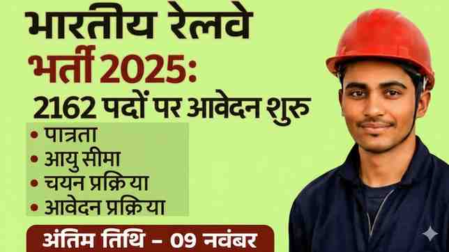 Indian Railways recruitment announcement 2025
