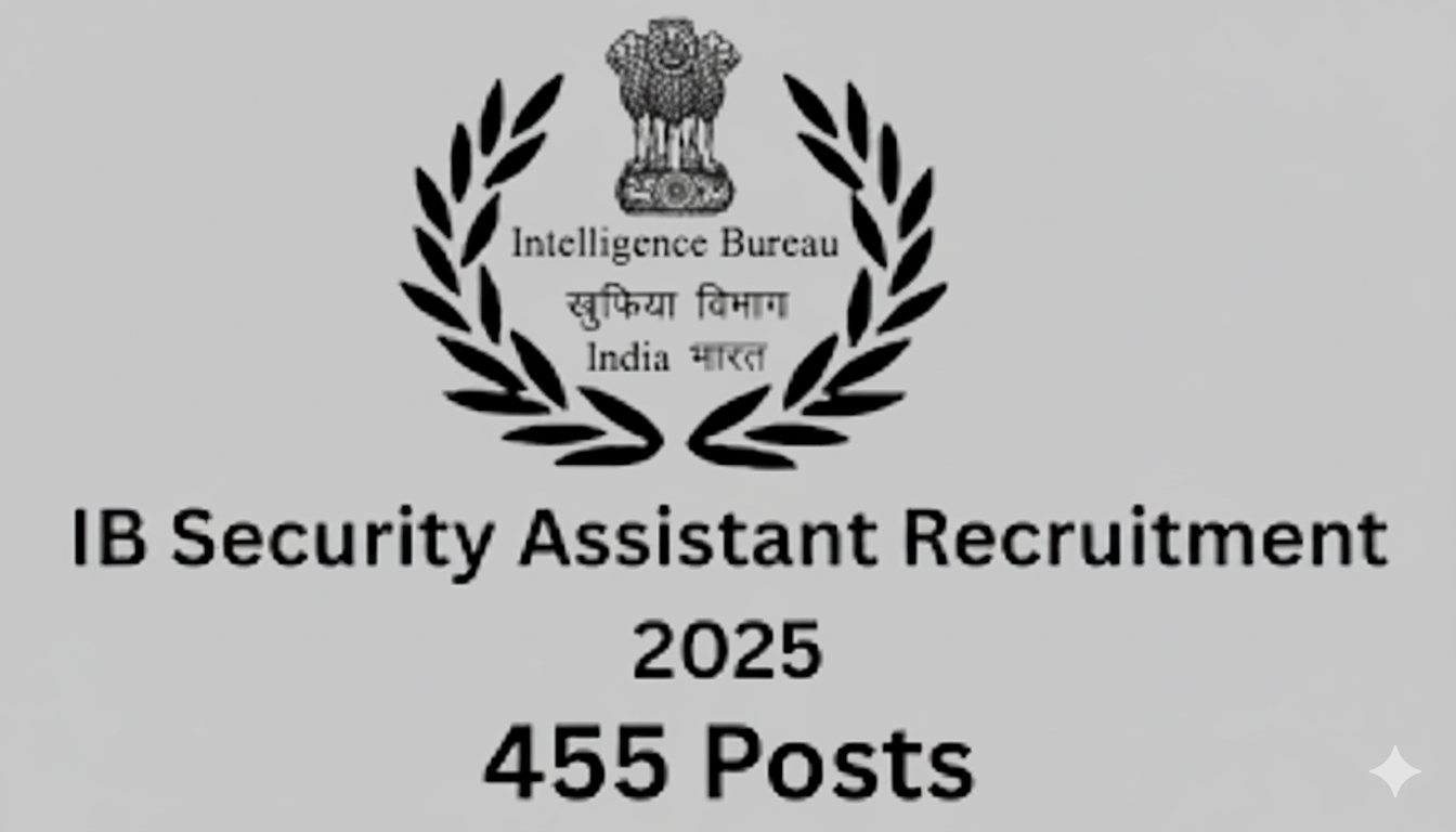 Intelligence Bureau Bharti 2025