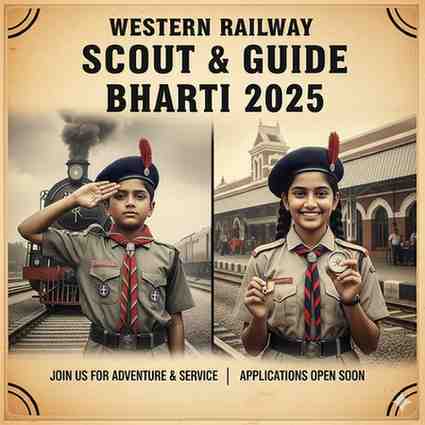Western Railway Scout & Guide Bharti 2025