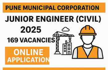 Pune Municipal Corporation Junior Engineer 2025