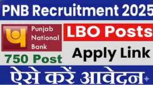 PNB LBO Bharti 2025